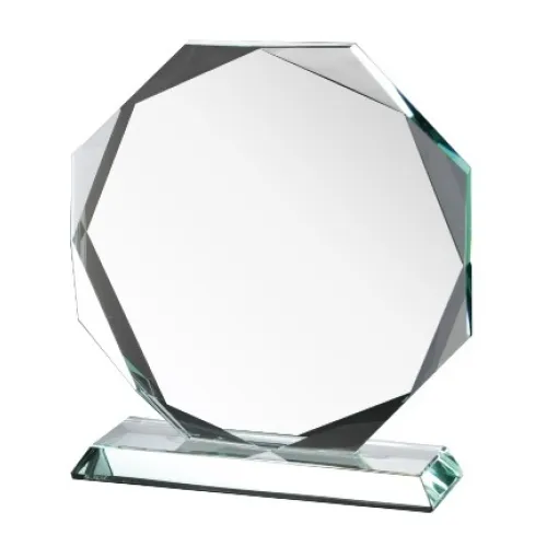  Clear Crystal Trophy Award