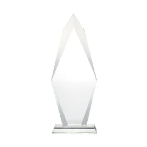 Flame Shape Crystal Awards