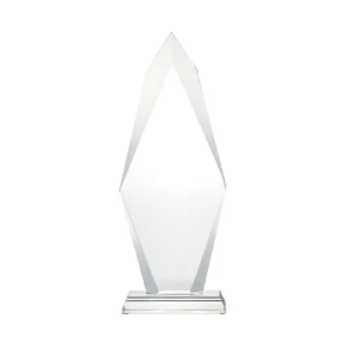 Flame Shape Crystal Awards 