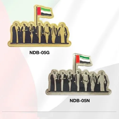National Day Badges with round magnet