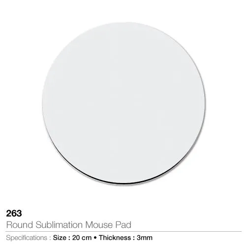 Sublimation Round Mouse Pads 263