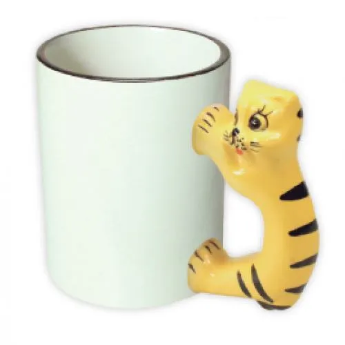 Customized Sublimation Animal Design Mugs 8oz