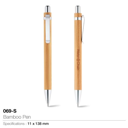Promotional Bamboo Pens 069-S