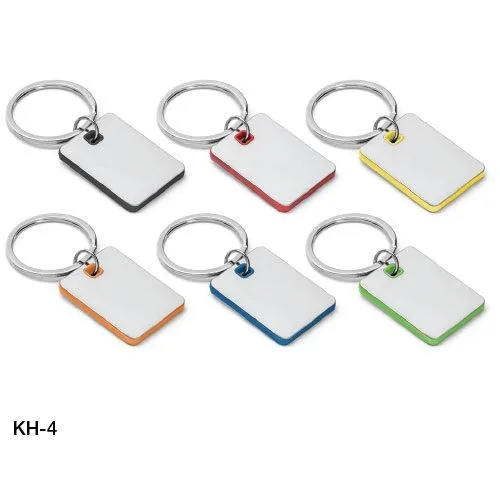 Metal Keychains Square