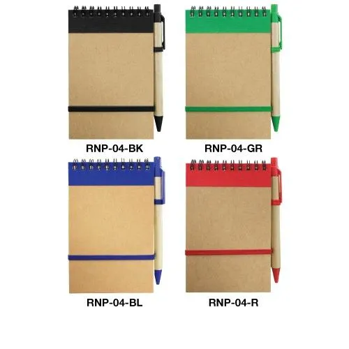 Promotional Recycled Notepads with Pen RNP-04