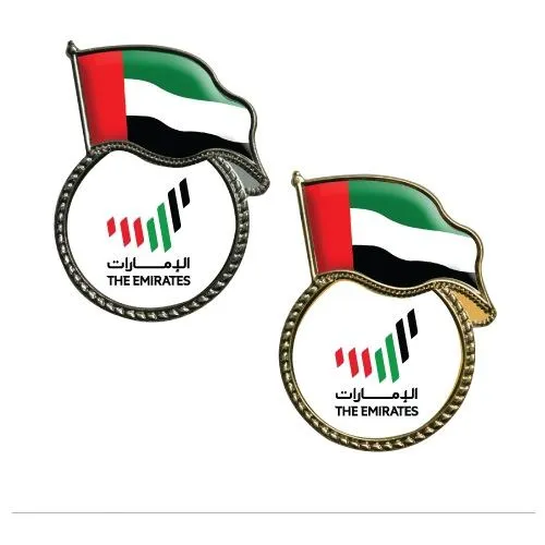 UAE Flag Metal Badges