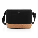 Two Tone Cooler Bag with Cork Detail