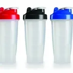 Customized Shaker Bottles with Colorful Lids- Messi Edition