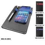 Black A5 Size Notebooks MB-05-BKK-BL
