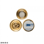 Gold Plated Round Button Magnets