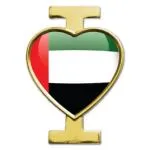 I Love UAE Badge 