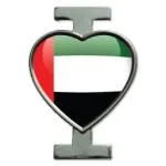 I Love UAE Badge