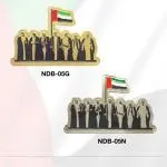 National Day Badges with round magnet 