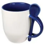 Customized Sublimation Porcelain Mugs with Spoon