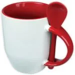 Sublimation Mugs with Spoon 