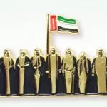 UAE National Day Logo on Badge