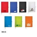 Promotional A5 Notebook with Calendar, Pocket & Pen Holder