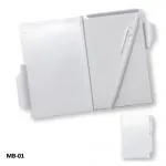 PVC Hard Cover Notepad with Pen