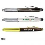 3 in 1 Metal Pen Touch and Flash