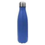 Cola Shape Sports Water bottle Double Wall Stainless Steel with silver color lid