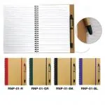 Titania Recycled Notepad with Pen