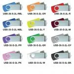 USB Flash Drives with 2 Sides Epoxy Logo - 16GB