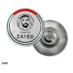 Year of Zayed Metal Badges