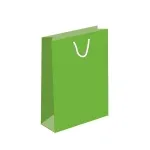 Laminated Paper Bags Green