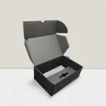 Premium Black Gift Box with White Products