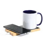 Eco-Friendly Wireless Charger with Mug Warmer 