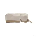 Multipurpose Laminated Canvas Pouch with Jute base and Zipper