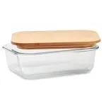 Glass Lunch Box with Bamboo Lid ELLUN-GLB