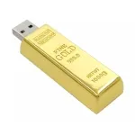 Promotional Luxury Gold Biscuit USB