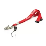 Lanyard With Crocodile Hook, Safety Lock And Mobile
