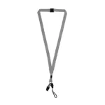 Lanyard With Crocodile Hook, Safety Lock And Mobile