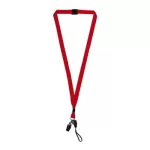 Lanyard With Crocodile Hook, Safety Lock And Mobile