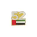 UAE 52 National Day Badge with Rectangle Flag