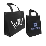  Promotional Black Non-Woven Bags