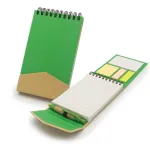Nashira Recycled Notepad with Pen 