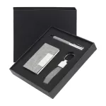 RPET Pen Card Holder and Keychain Gift Sets ELGS-045