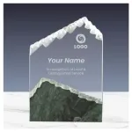 Mountain Shaped Crystal & Marble Awards in Hardboard Box 