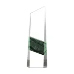 Vertical Crystal and Marble Awards in Hardboard Box 