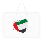 UAE National Day Laminated Paper Bag 