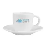 Sublimation White Cup With Saucer 