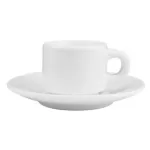 Sublimation White Cup With Saucer 