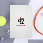 UAE National Day Promotional PU Leather Notebooks without Pen Holder