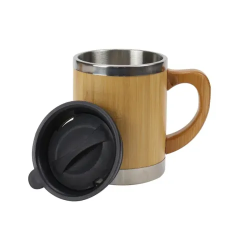 Bootes ECO-Friendly Promotional Bamboo Mug with Lid
