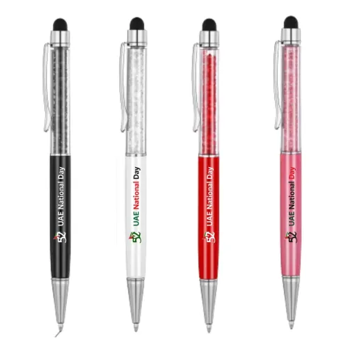 UAE National Day Crystal Pens with Stylus