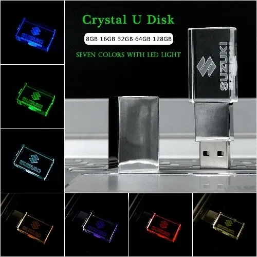 Crystal Flash Drives