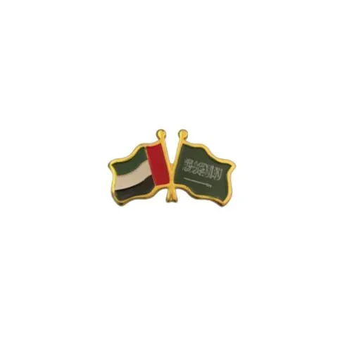 Dual Flag UAE National Day Badge